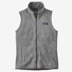 Patagonia Better Sweater Vest Medium gray birch white